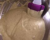 Hình bước làm 1 của món Bánh mousse trà xanh