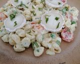 Foto del paso 9 de la receta: Ensalada de pasta y guisantes