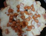 Foto langkah ke 4 dari resep Pizza Roti Tawar.
