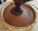 Foto del passaggio 6 della ricetta Crostata caramello salato e cioccolato
