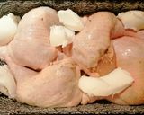 Töltött csirkecomb recept fázis 2 fotója