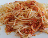 Foto del paso 3 de la receta: Spaghetti al Pesto Rosso