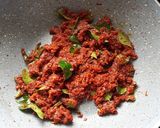 A picture of step 7 of Chicken fry (semi dry).