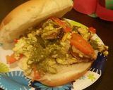 A picture of step 7 of Sausage, Peppers, & Eggs.