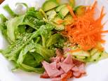 🥗 Jambon Salad 🥗 Salad trái bơ 🥑 bước làm 1 hình