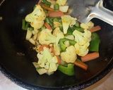 मिक्स वेज सब्ज़ी रेस्टोरेंट स्टाइल (mix veg sabzi restaurant style recipe in Hindi) रेसिपी चरण 4 फोटो