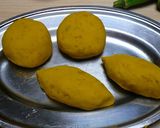A picture of step 6 of [Farmhouse Recipe] Kabocha Mochi.
