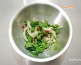 รูปขั้นตอนการทำที่ 3 ของ ยำไข่เยี่ยวม้า
