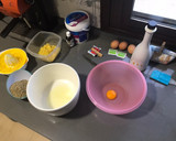 Foto del paso 1 de la receta: Bizcocho fit de naranja y nueces