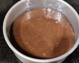 A picture of step 6 of Eggless Chocolate cake with multi grain flour.