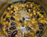 A picture of step 2 of White butter + Black beans Dal makhani.