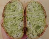 Foto langkah ke 31 dari resep Flaxseeds Pandan Swirl Sourdough Bread.