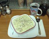 A picture of step 13 of Chicken Cordon Bleu Soup.