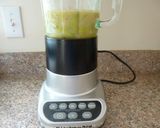 A picture of step 5 of Cold Edamame Soup.