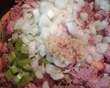 A picture of step 3 of Ground beef and green bean casserole.