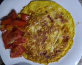 Foto del paso 3 de la receta: Omelette de jamón y queso