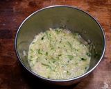 A picture of step 3 of Zucchini, Egg, and Cheese Toast.