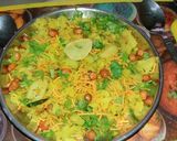 आलू प्याज़ का पोहा (Aloo Pyaz ka poha recipe in hindi) रेसिपी चरण 4 फोटो