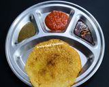 A picture of step 4 of Moongdal Chilla.
