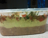 A picture of step 1 of 7 Layer Dip my way.