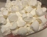 A picture of step 2 of Easy and Authentic Chocolate Marshmallow Nuts Square.