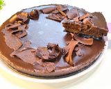 Foto langkah ke 12 dari resep Resep Kue Coklat 3 Bahan Rasanya Enak Lembut Dan Lumer Dimulut.