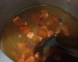 A picture of step 4 of Moong Dal Soup.