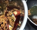 A picture of step 2 of Dal palak curry.