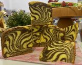 Foto langkah ke 4 dari resep Zebra Butter Cake.