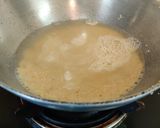 A picture of step 3 of Valentine's Red Semolina Halwa.