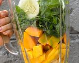 Foto langkah ke 2 dari resep Jus Sehat Enak Bayam Mangga Timun 🥬🥭🥒.