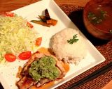 A picture of step 7 of Chicken Steak with Avocado Sauce.