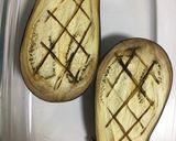 Foto del paso 1 de la receta Berenjenas rellenas de pollo