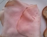 A picture of step 2 of Dean's Hell Raiser Turkey Sandwich.