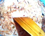 A picture of step 5 of Meethi seviyan.