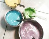 Foto langkah ke 2 dari resep Rainbow Cake Kukus.