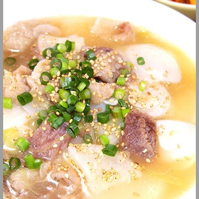Beef Tendon Gumtang Collagen Soup