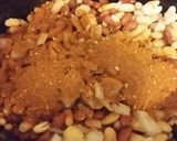 A picture of step 3 of Taisen's 5 bean chili.