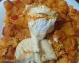 صورة لخطوة 6 من وصفة غراتان البطاطا 🥔والسكالوب🐓 وجبنة كامومبير🧀
