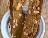 Mogyoróvajas-földimogyorós cantuccini (biscotti) recept fázis 7 fotója