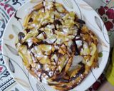 A picture of step 7 of Funnel Cake (American Jalebi).