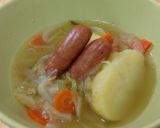 A picture of step 4 of Easy Transformation Potato Pot-au-Feu Stew from Soup.