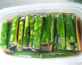 A picture of step 4 of That Sauce! Chinese-style Salt Cured Cucumbers.