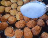 A picture of step 1 of Masala Soya Chunk.