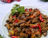 Foto langkah ke 3 dari resep Oseng hati ampela.