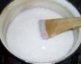 A picture of step 6 of Jimami-dofu and Uno Hana Made with Homegrown Peanuts.