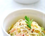 A picture of step 4 of Cabbage and Carrot Coleslaw.