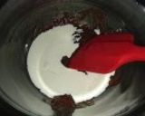 A picture of step 7 of No-bake Chocolate Cheesecake.