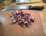 A picture of step 2 of Carbonara.
