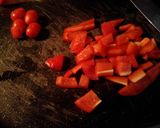 A picture of step 3 of Chopped Salad/ Greek Style.